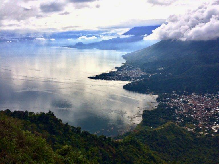 overlooking atitlan