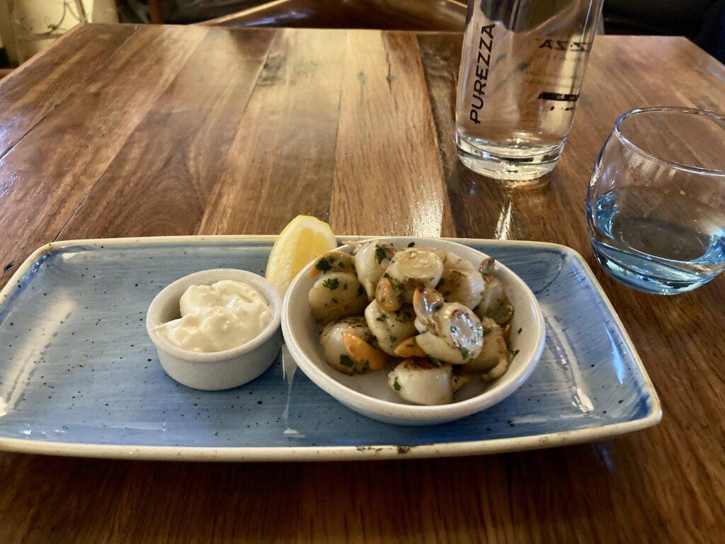 hobart scallops