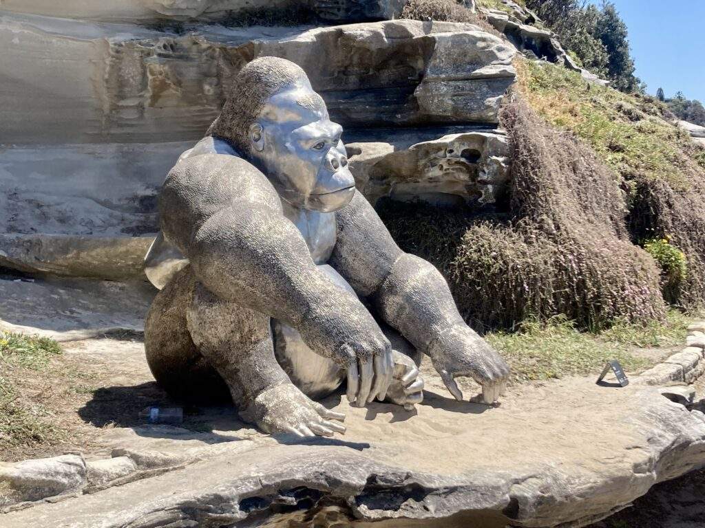 Sculpture Along Coastal Walk