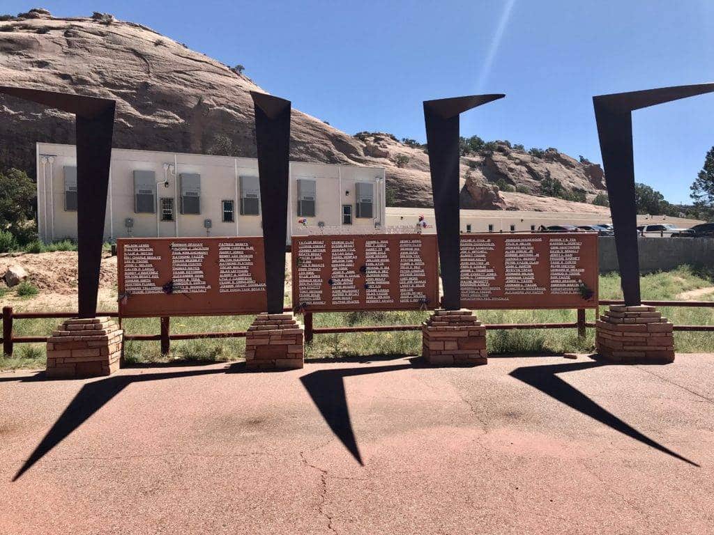 memorial of veteran names