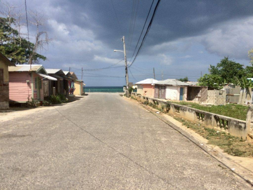 Road in Negril
