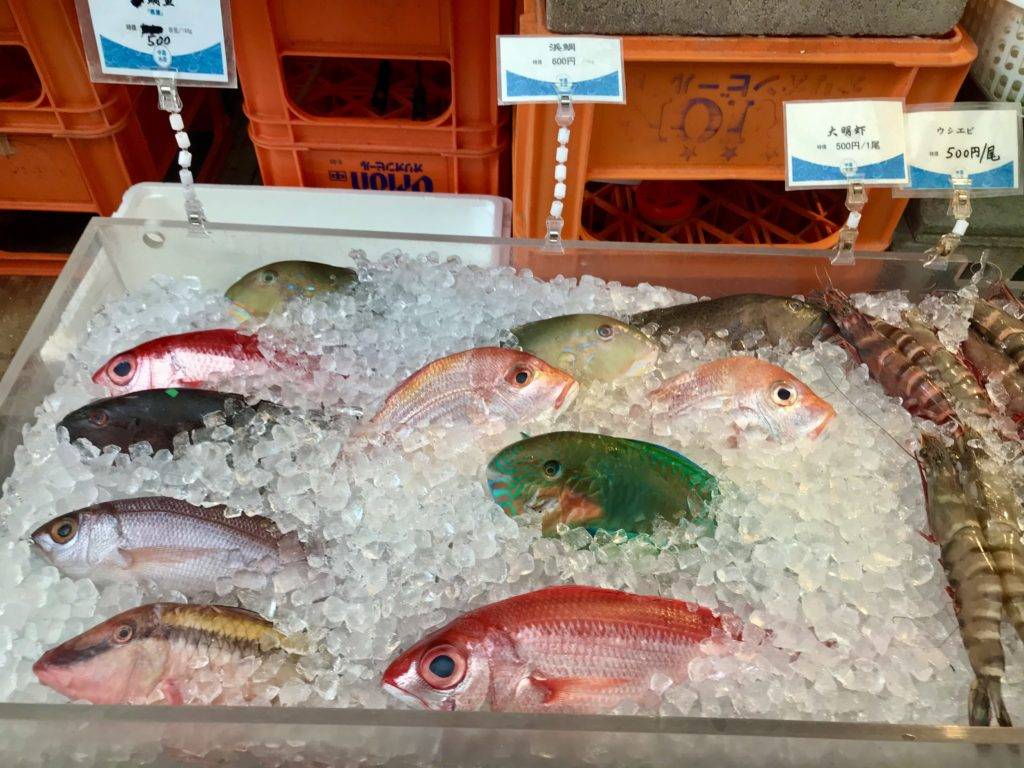 Fish market in Naha