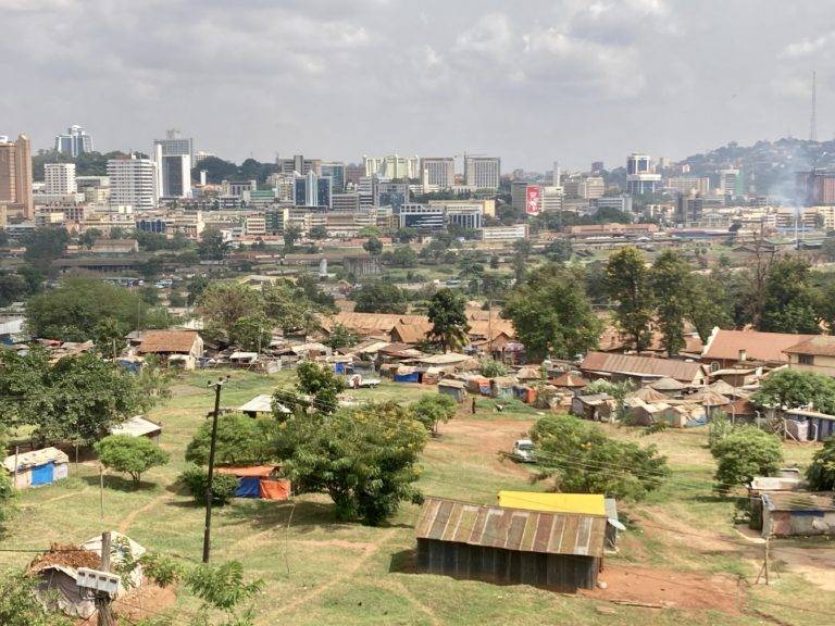 view of kampala