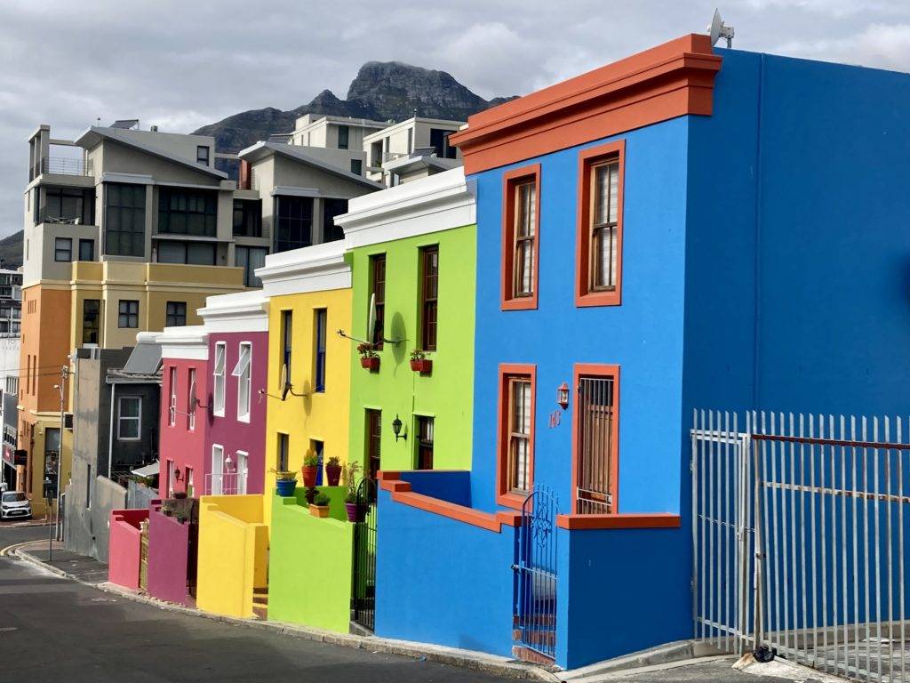 Colorful houses at Bo-Kaap