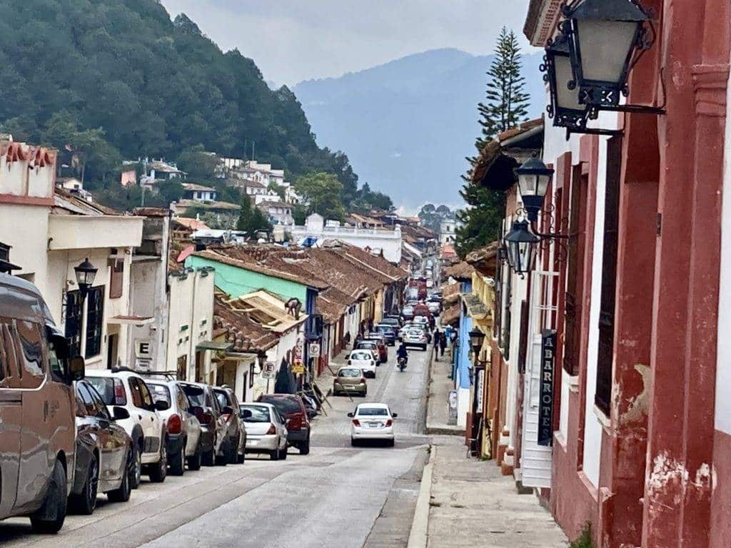 street in san cristobal de las casas