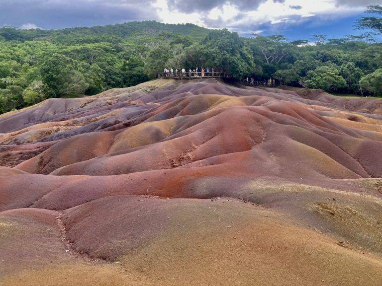Seven Coloured Earths in Mauritius