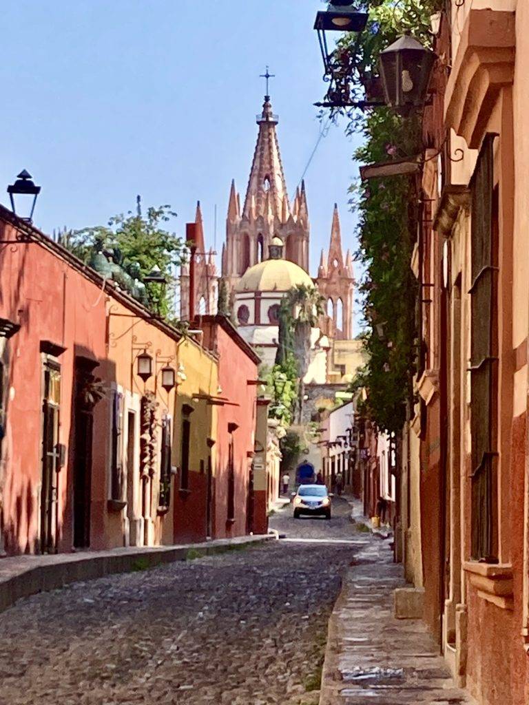 Aldama street in San Miguel de Allende
