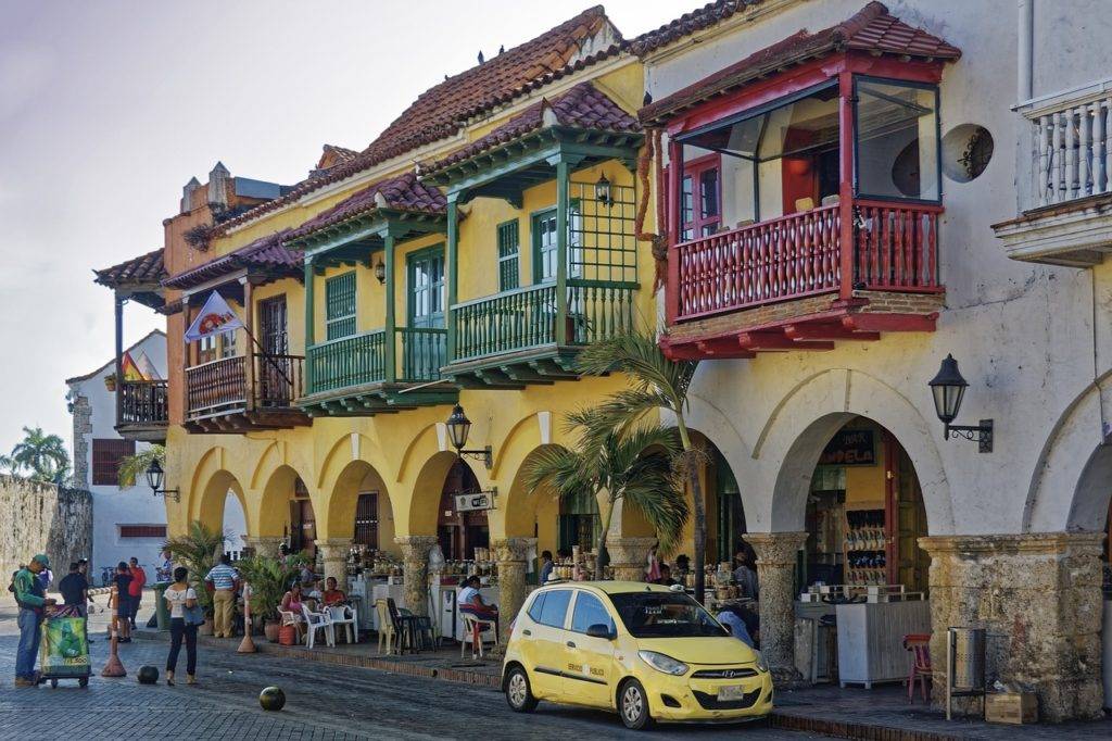 Typical architecture in Cartagena