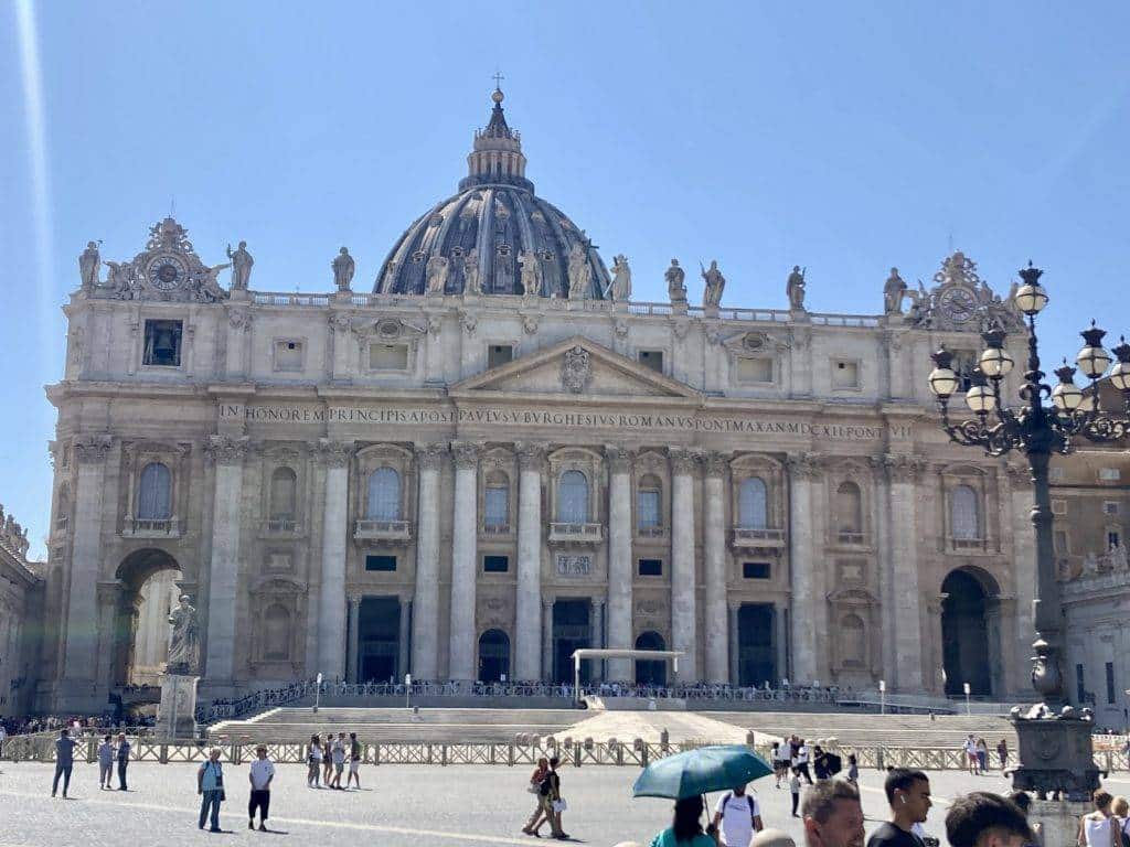 View of St. Peter's Basilica
