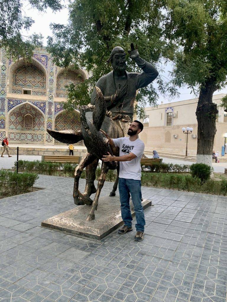 Khoja Nasreddin statue