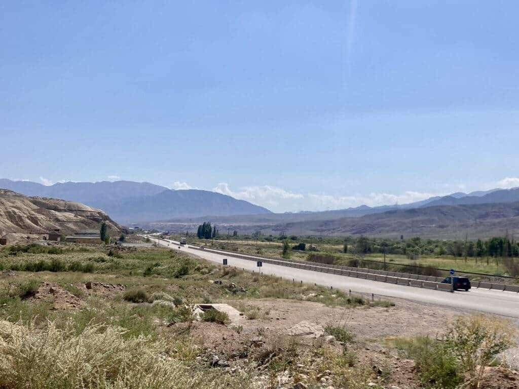 Kyrgyzstan road