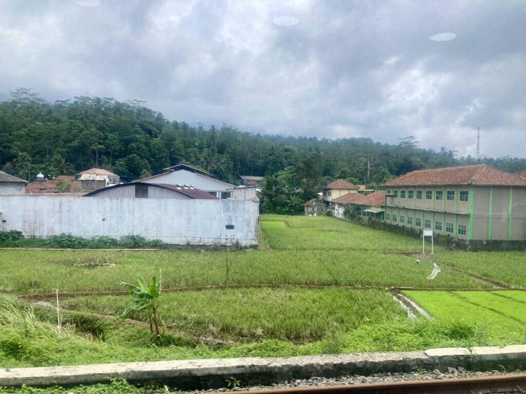Scenery from Java Train
